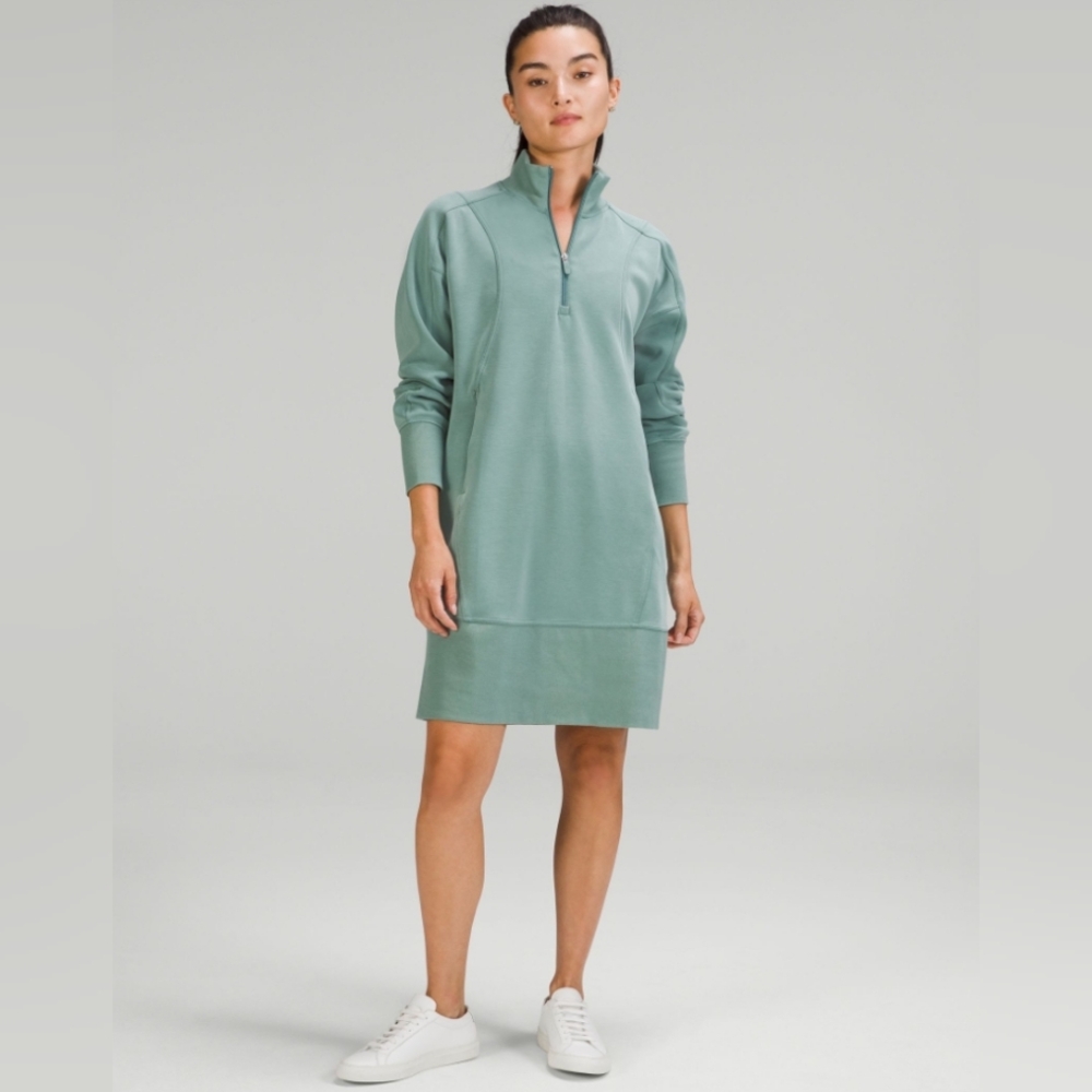 Lululemon Softstreme Long-Sleeve Half-Zip Dress